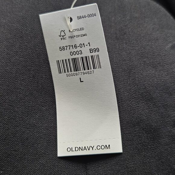 Old Navy Blazer Womens Large Black Single Button Lined Workwear Career Office - Picture 2 of 8